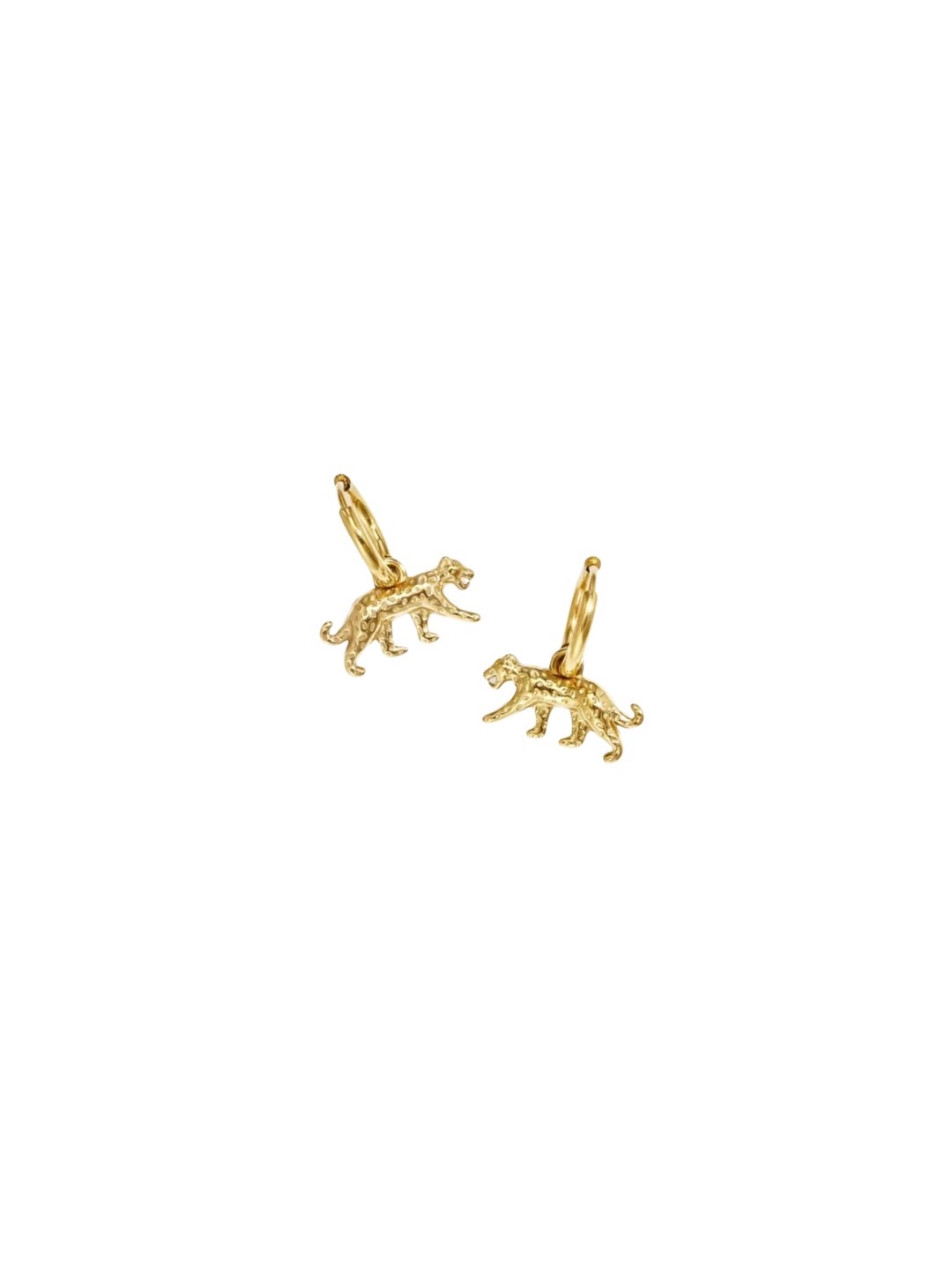 Go get them Tiger-Ohrringe - Gold