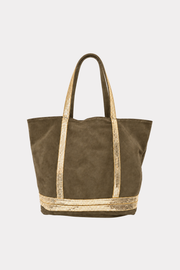Trendy bag - taupe/goud (pre-order)