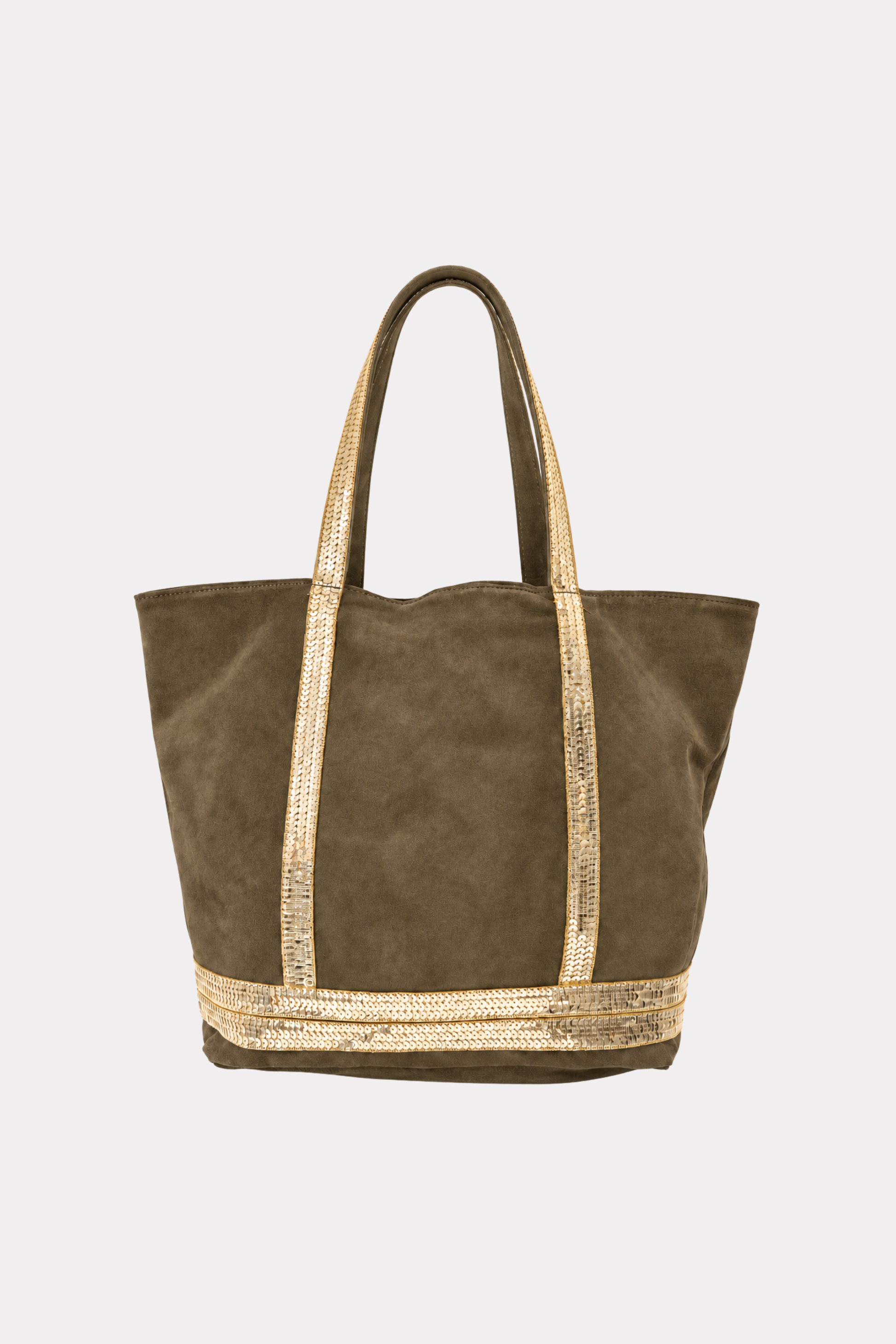 Trendy bag - taupe/goud (pre-order)