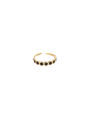 Zurück-zur-Schule-Ring - braun/gold