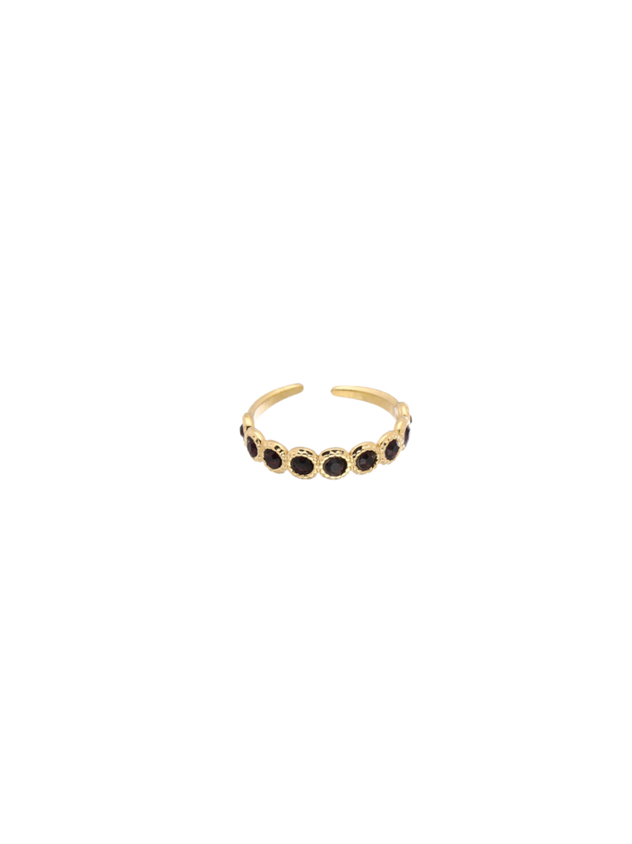 Back 2 school ring - bruin/goud