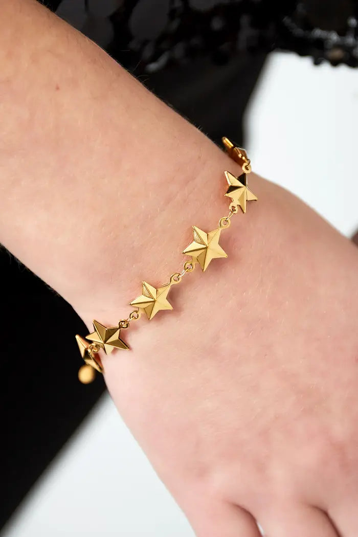 Star lover bracelet - goud