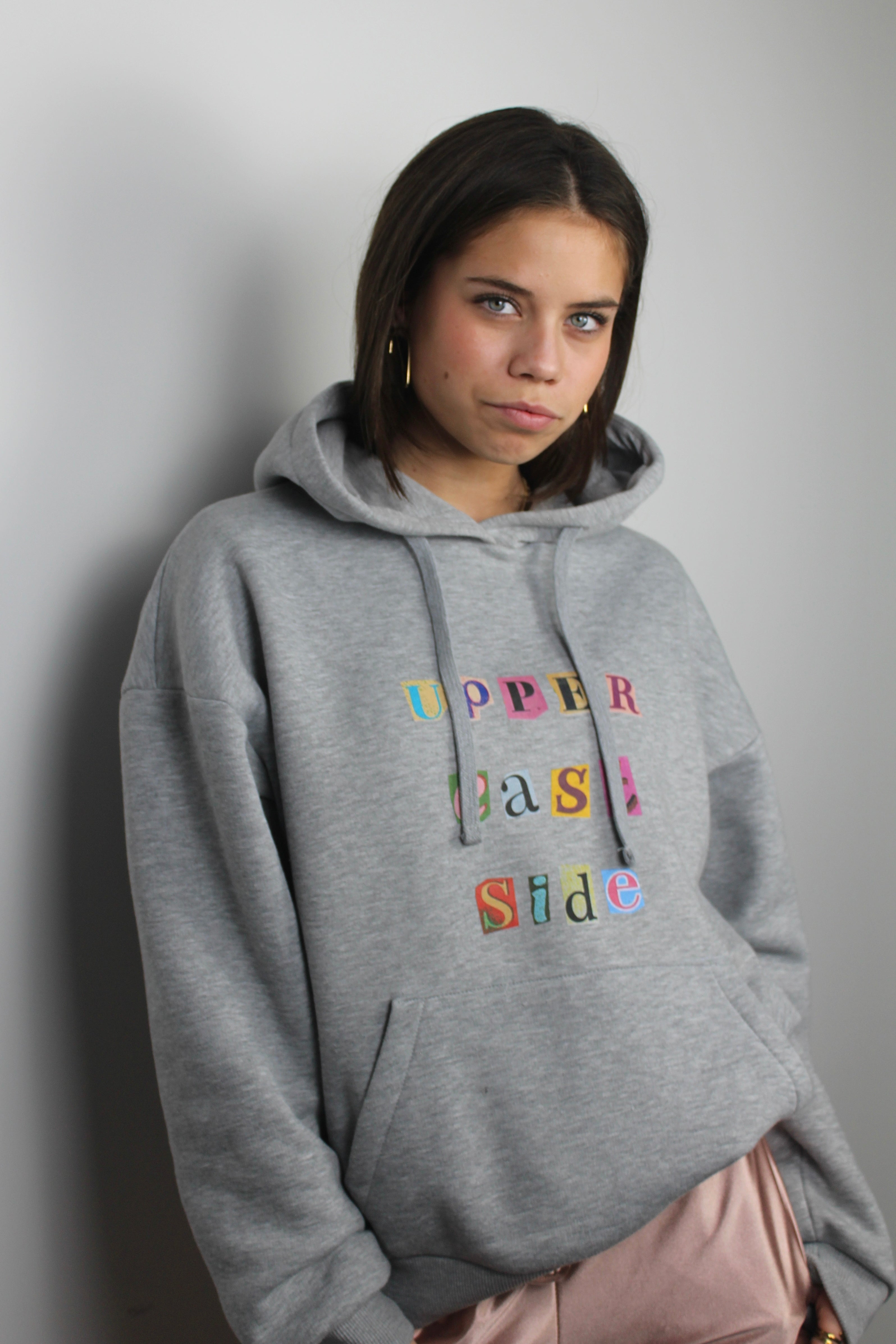 Upper east side hoodie - gray