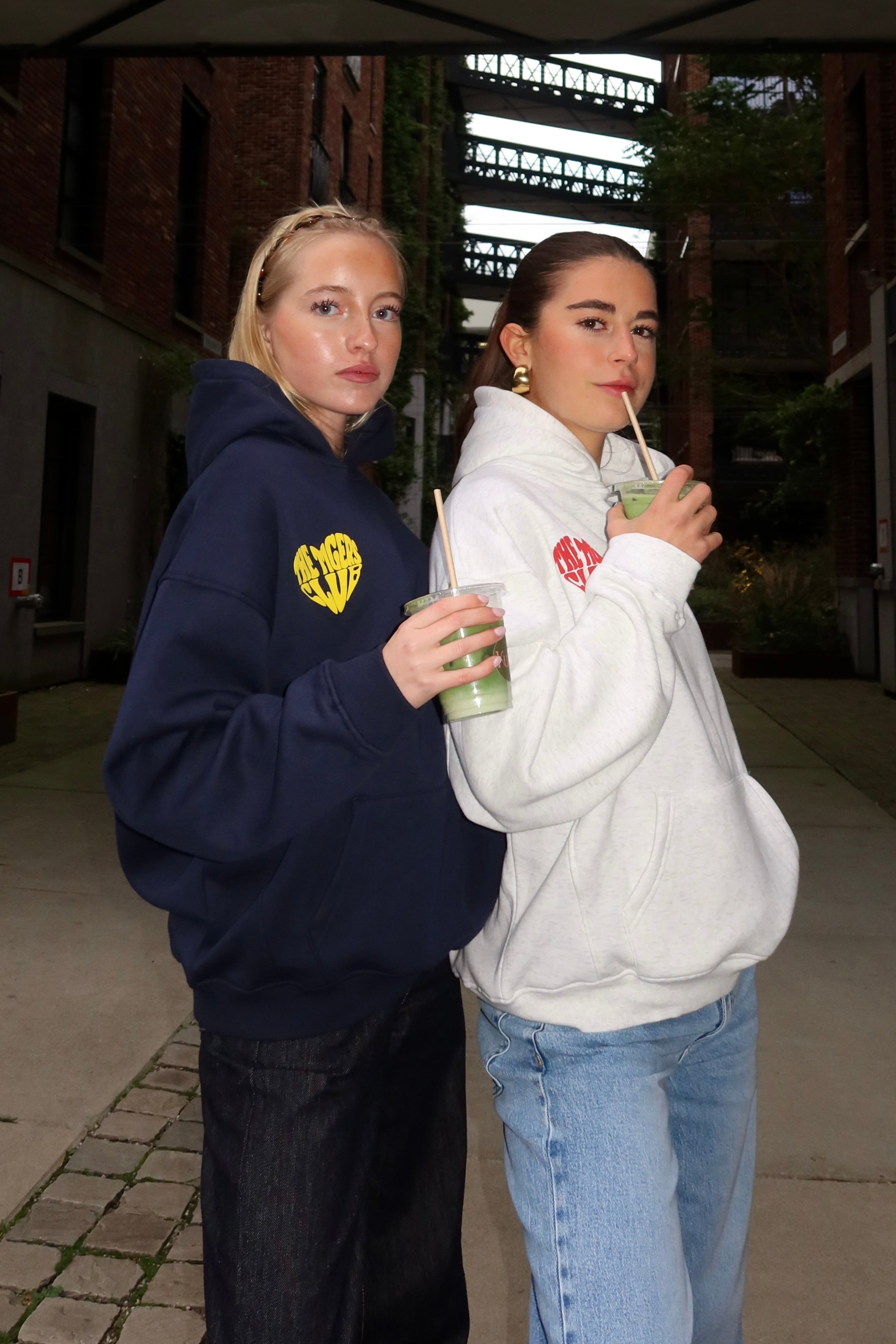 Love tigers hoodie - navy