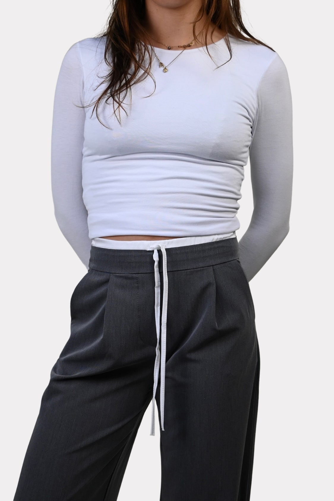 <tc>Oxford pants - grey</tc>