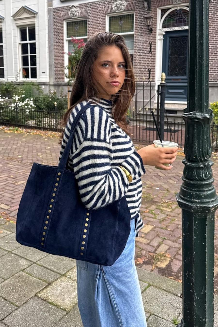 Studs bag - navy