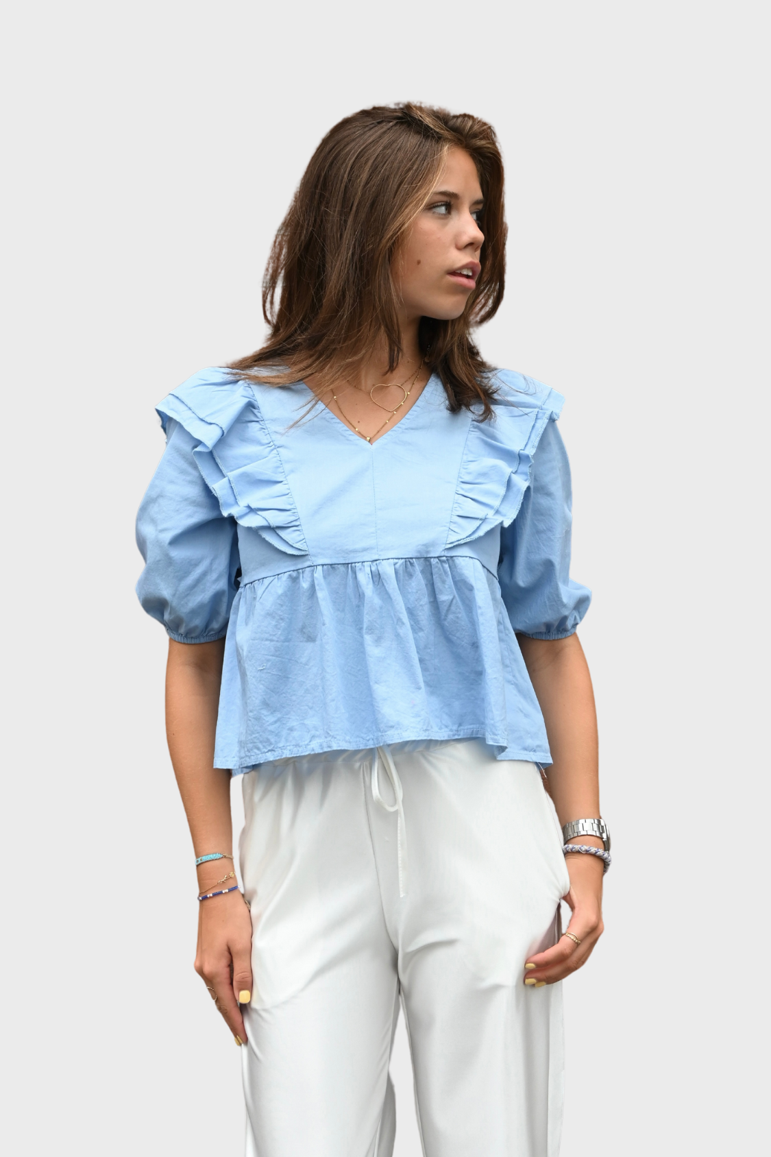 <tc>Laurijn blouse - blue</tc>