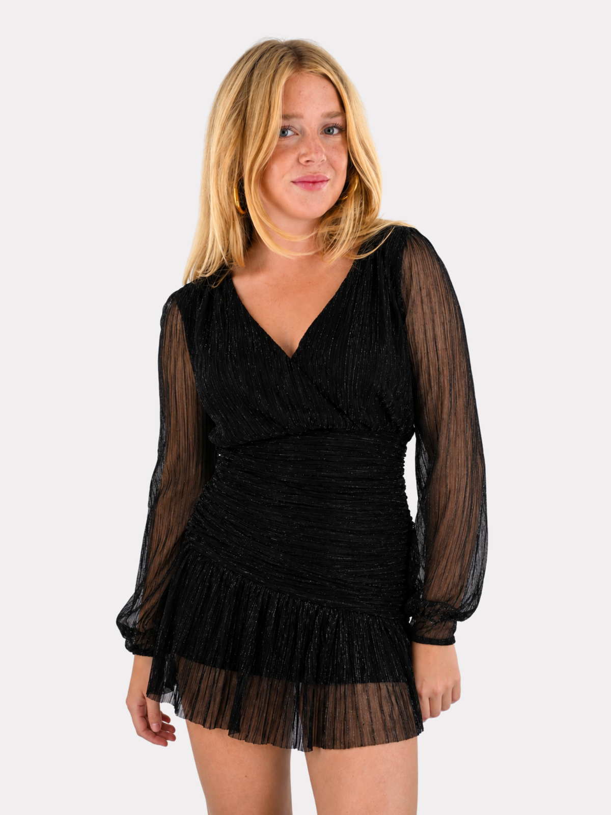 Night fever 'dark sky' dress - zwart