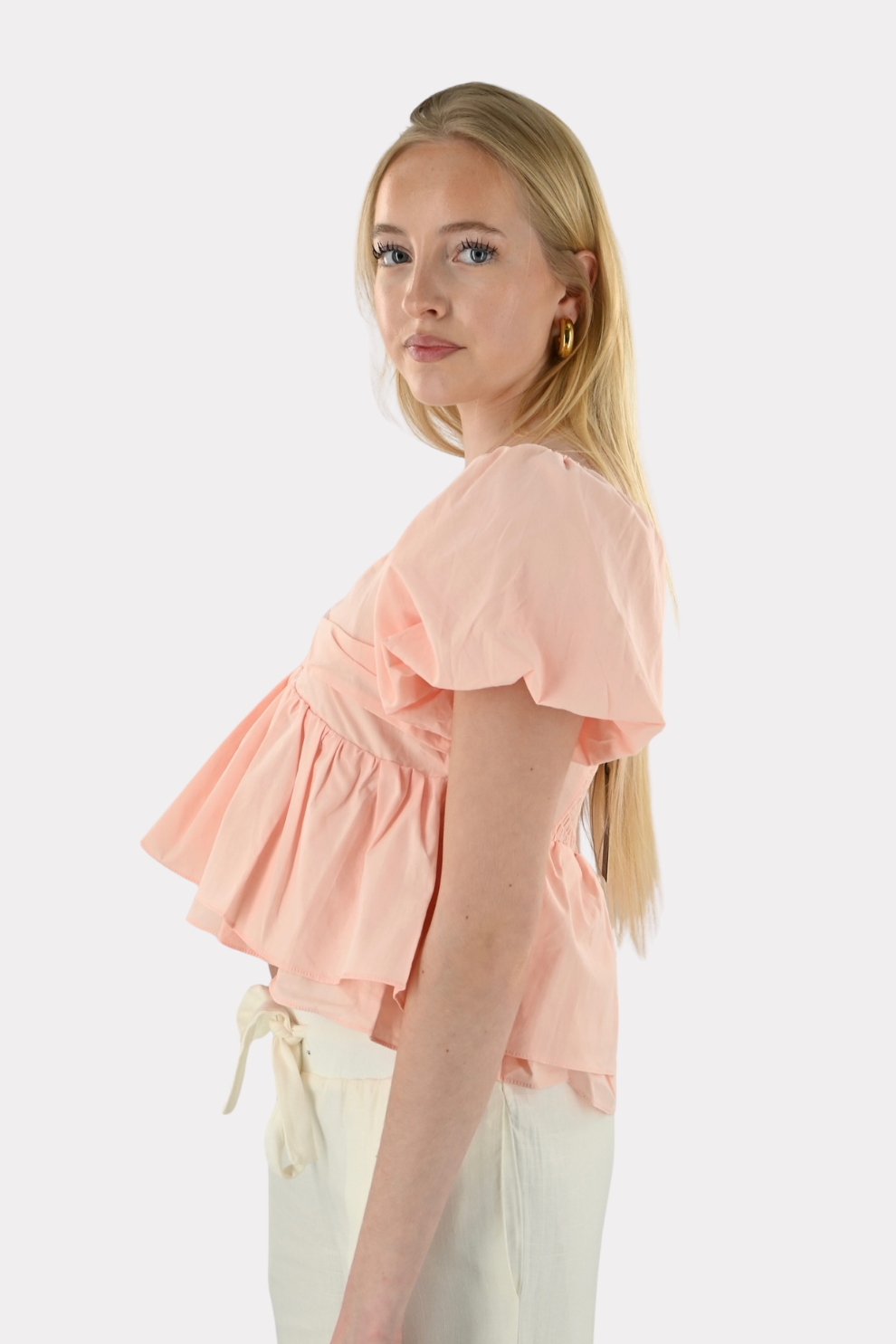Blouse Blush - rose pâle
