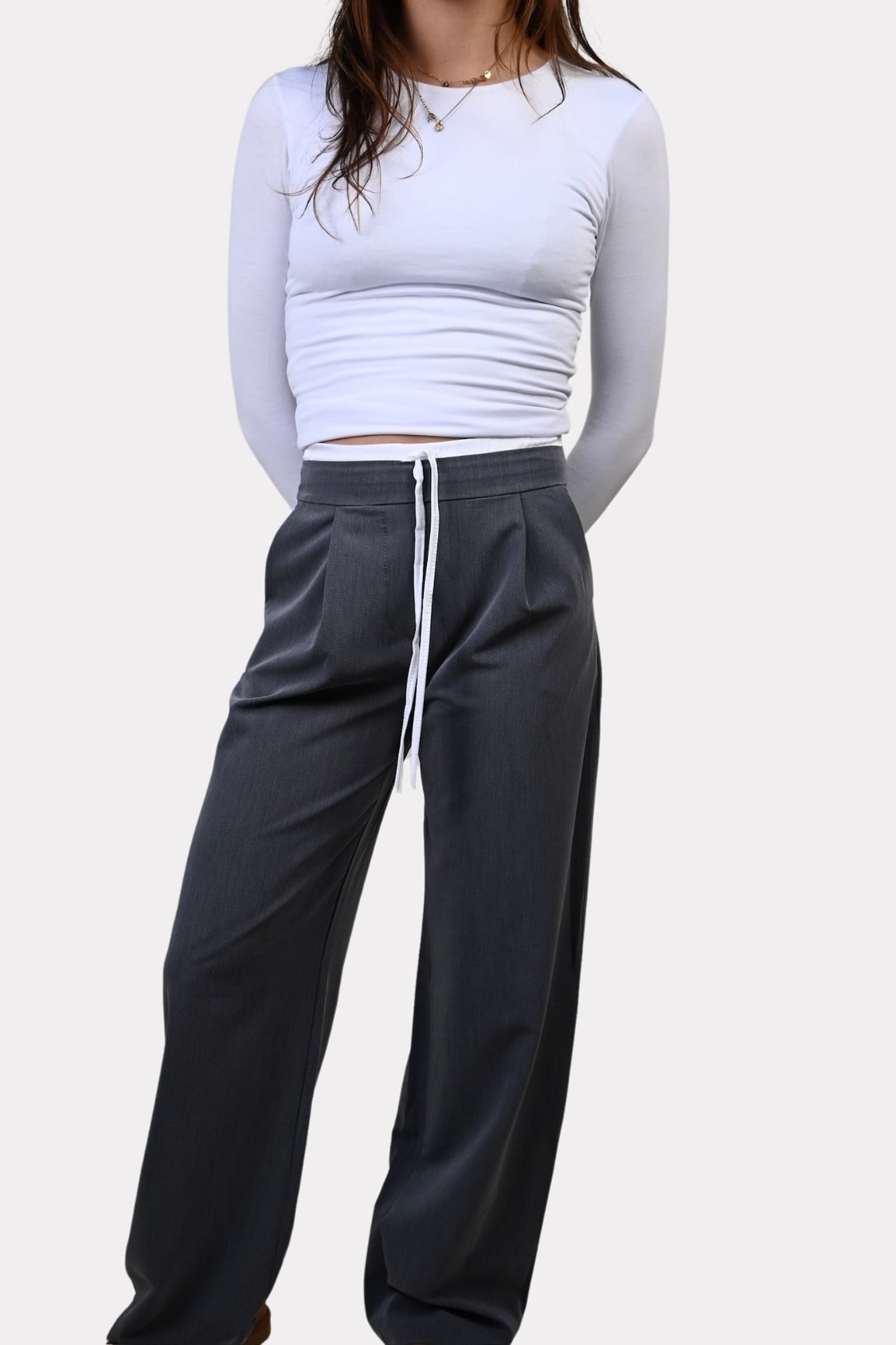 <tc>Oxford pants - grey</tc>