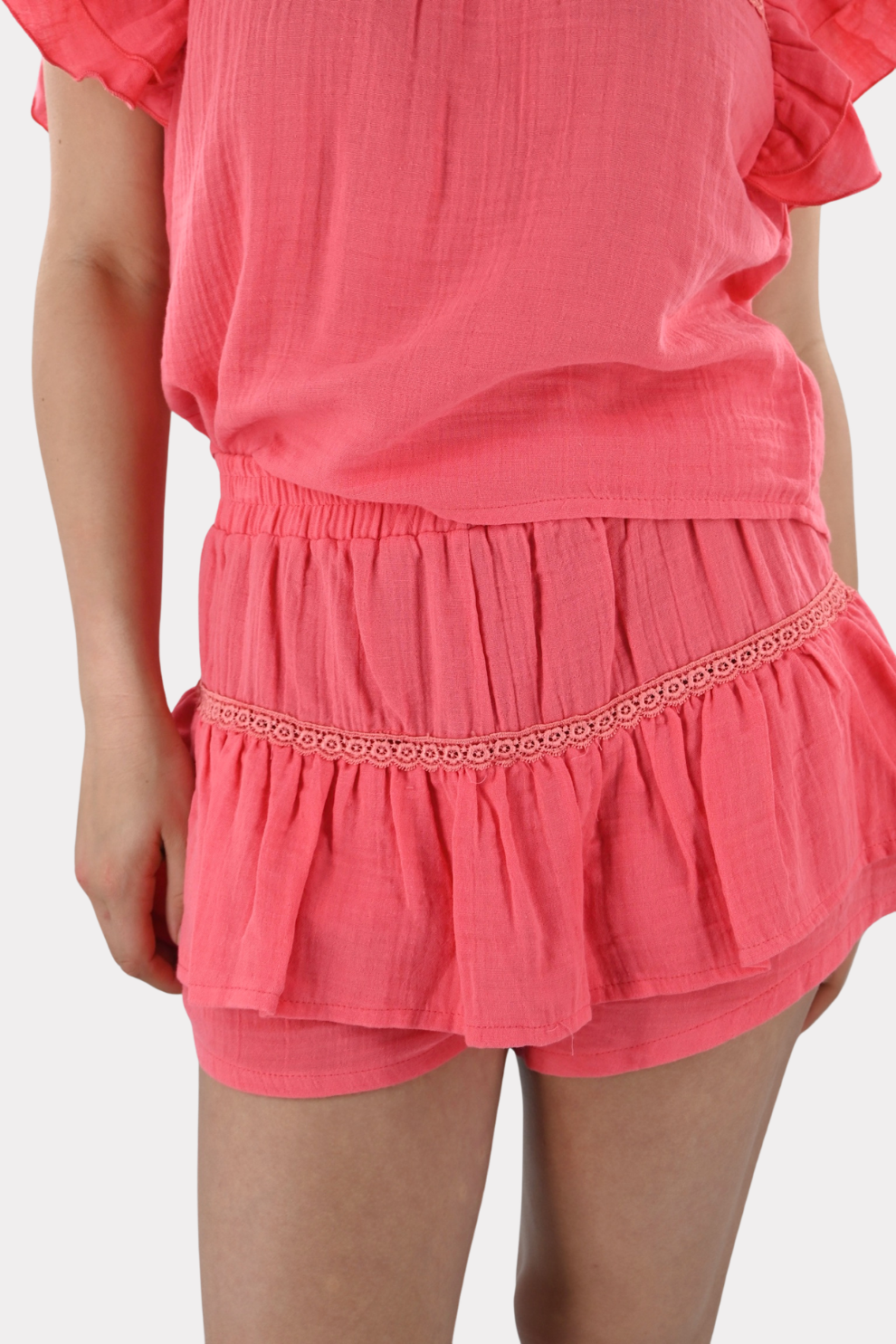 Menorca Skort - Koralle