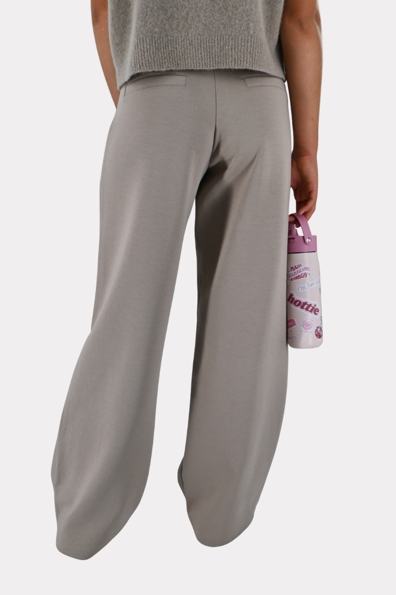 Comfy jogger trousers - taupe