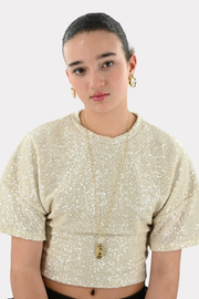 Spiral dream necklace - gold