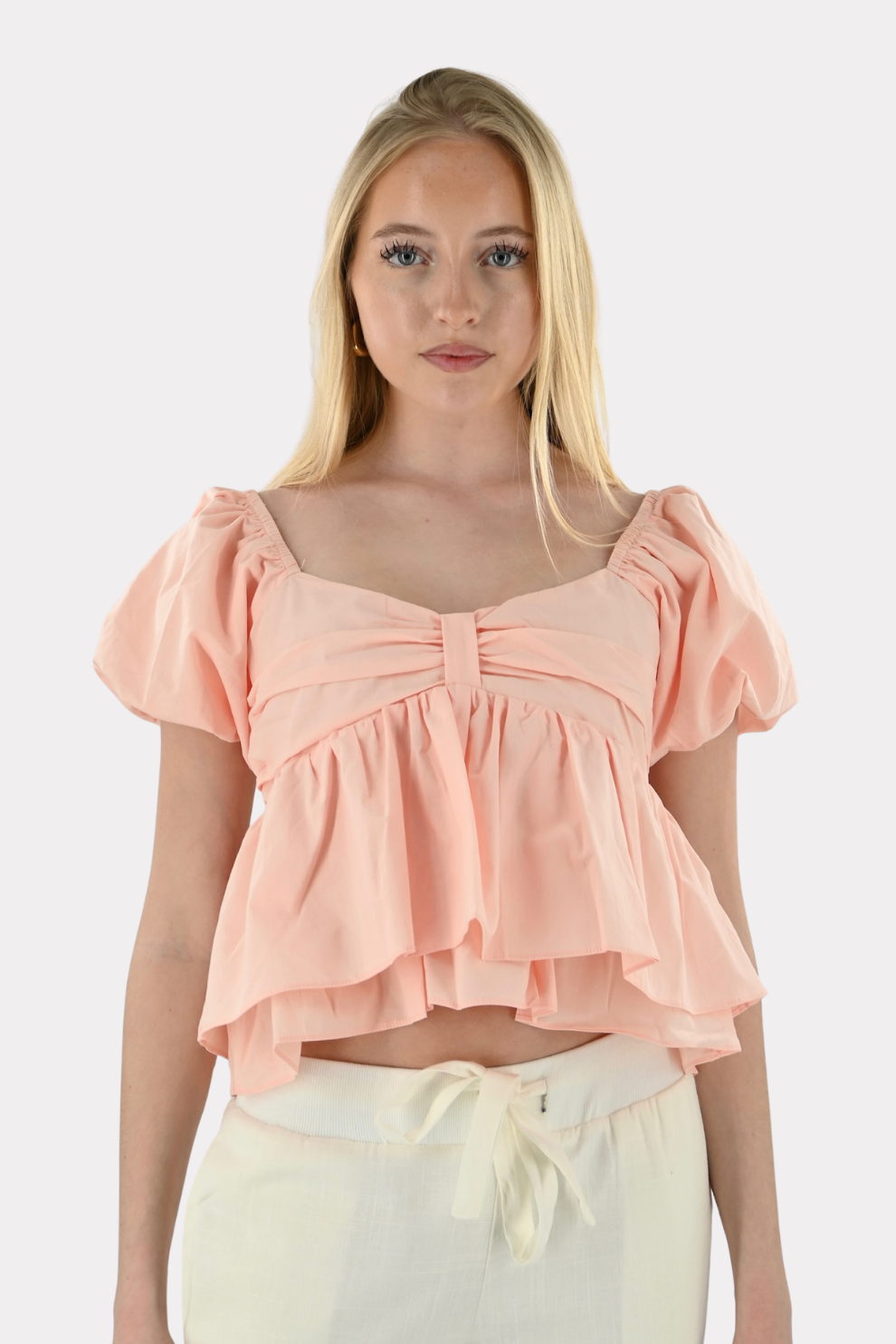 Blouse Blush - rose pâle
