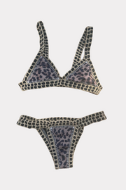 Leopard Ibiza bikini - bruin