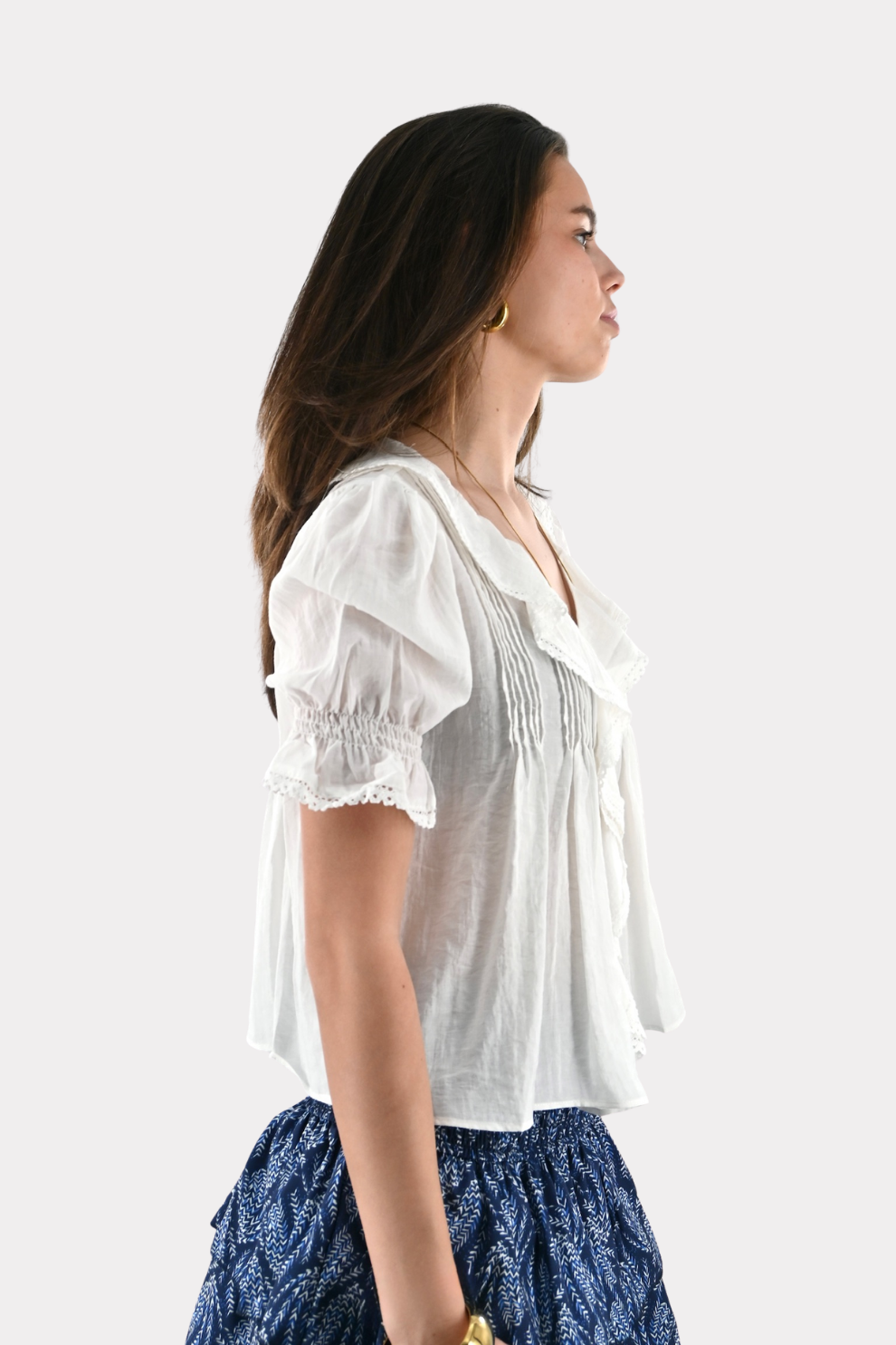 Blouse Sky - blanche