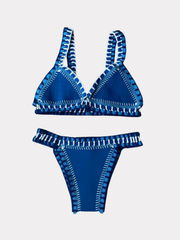 Mamma Mia Ibiza Bikini - blau wendbar