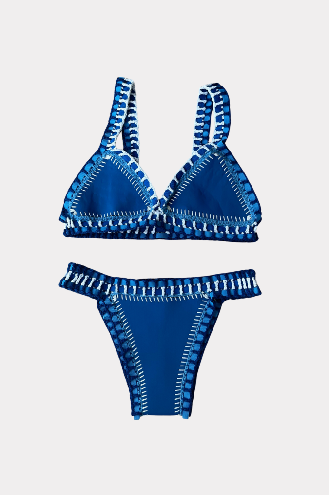 Bikini Mamma Mia Ibiza - bleu réversible