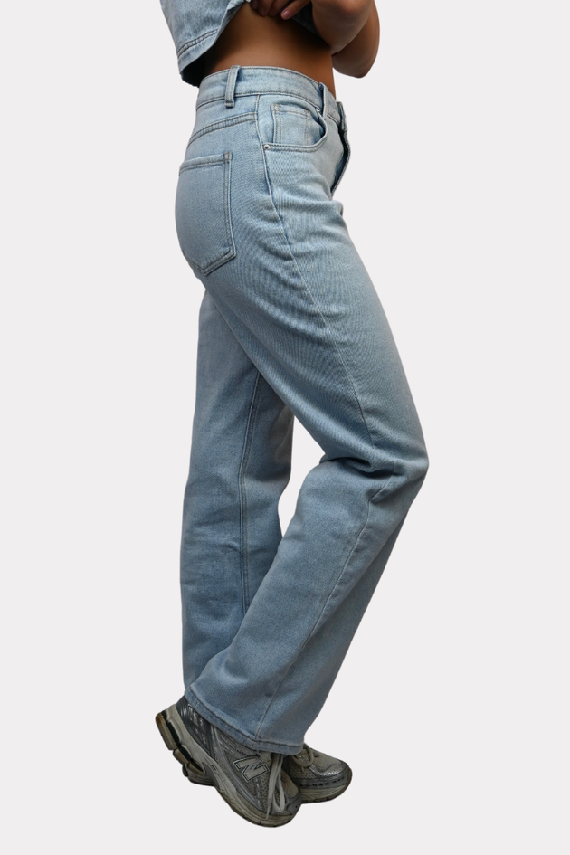 132Jazzy straight leg jeans - lichtblauw - 3