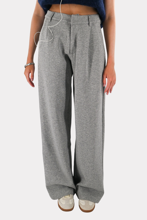 Bequeme Joggerhose - grau