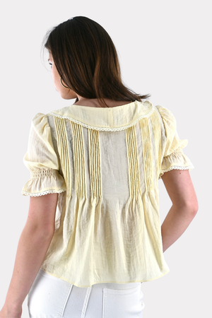 Sky-Bluse - gelb