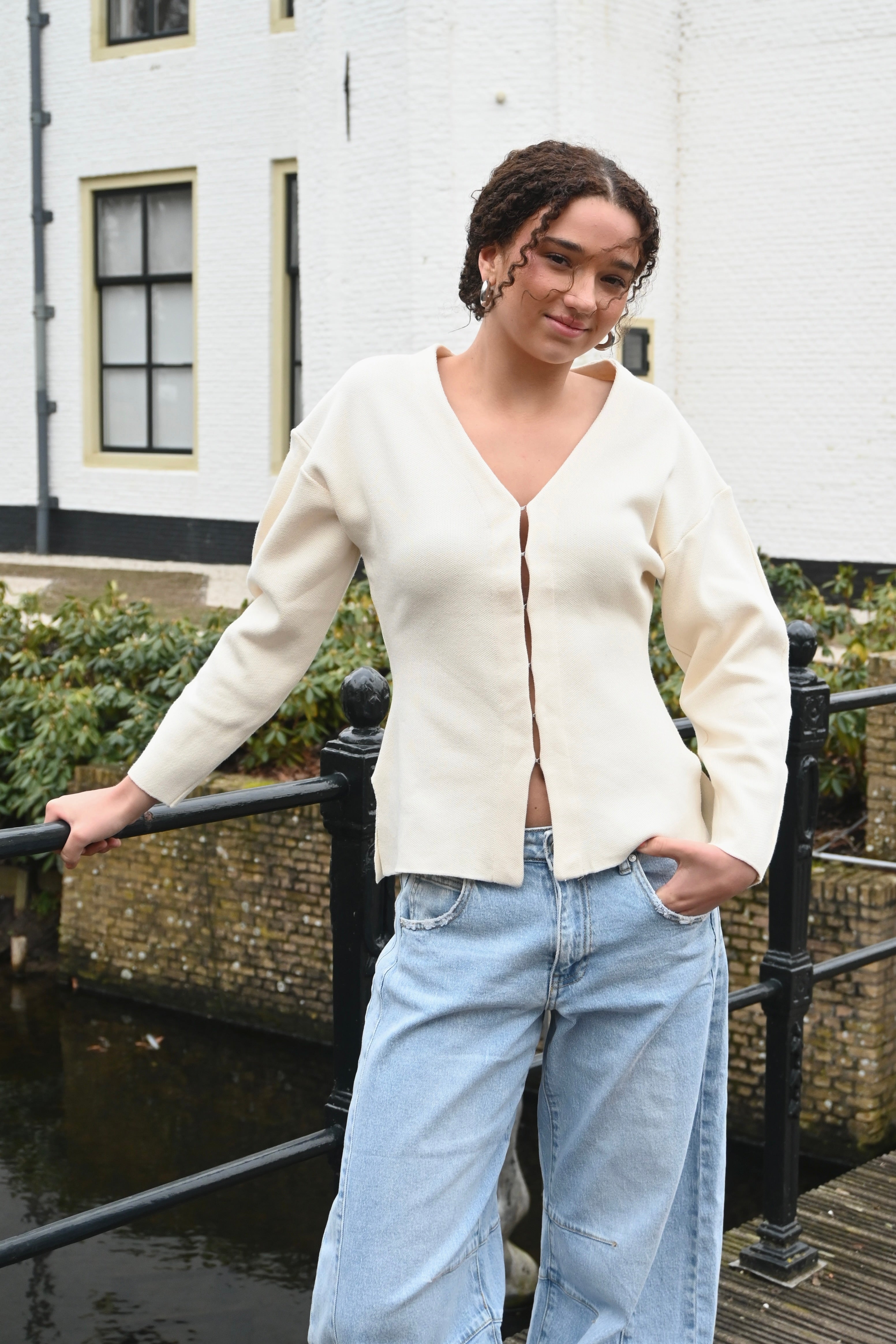 Stadt-Cardigan - crème