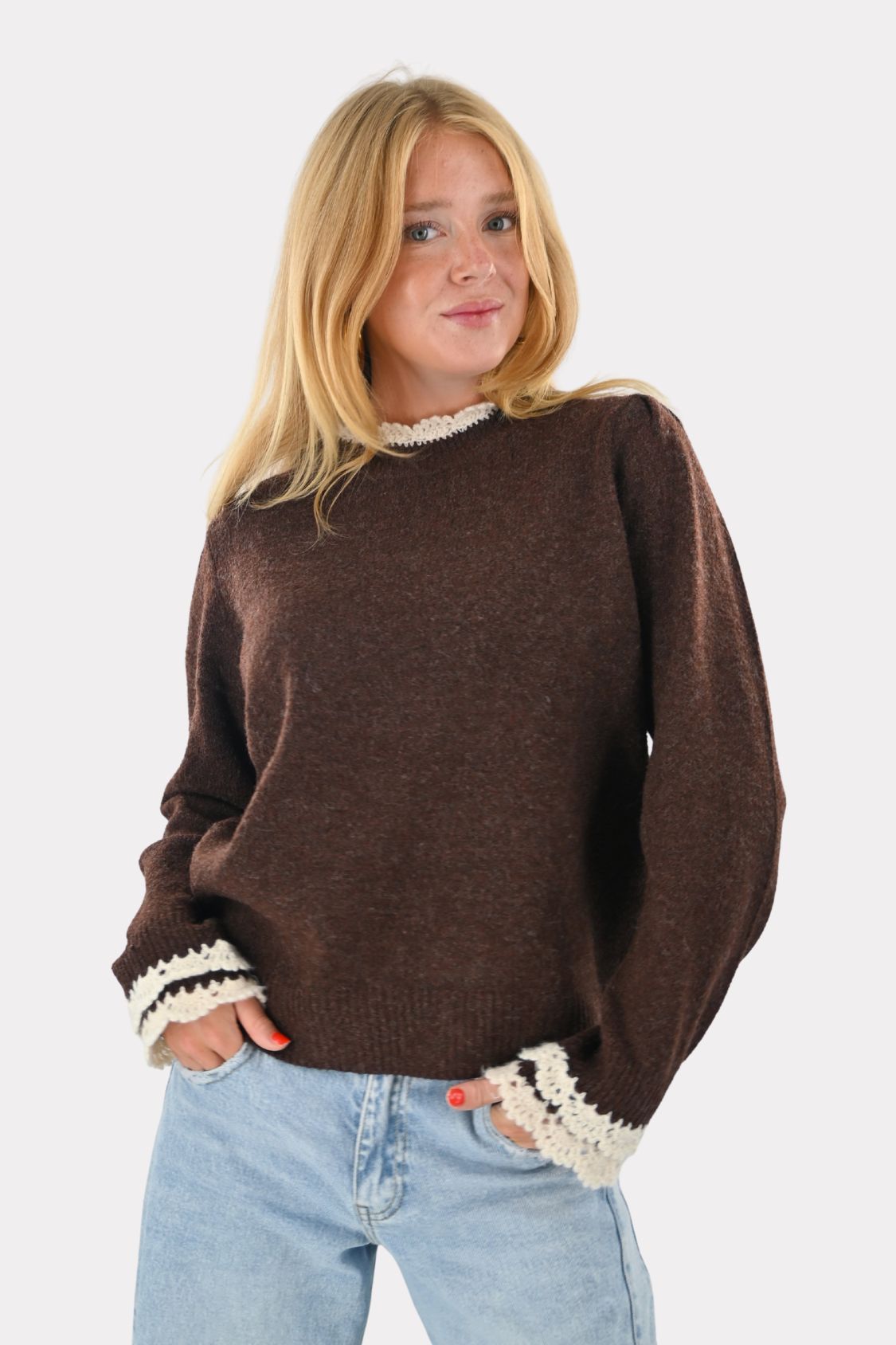 Joelle knit - bruin