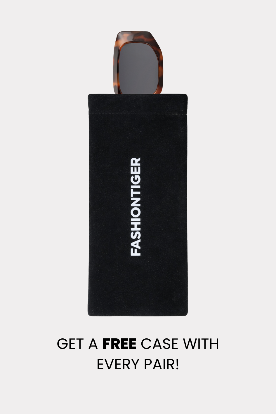 Lunettes de soleil statement - léopard