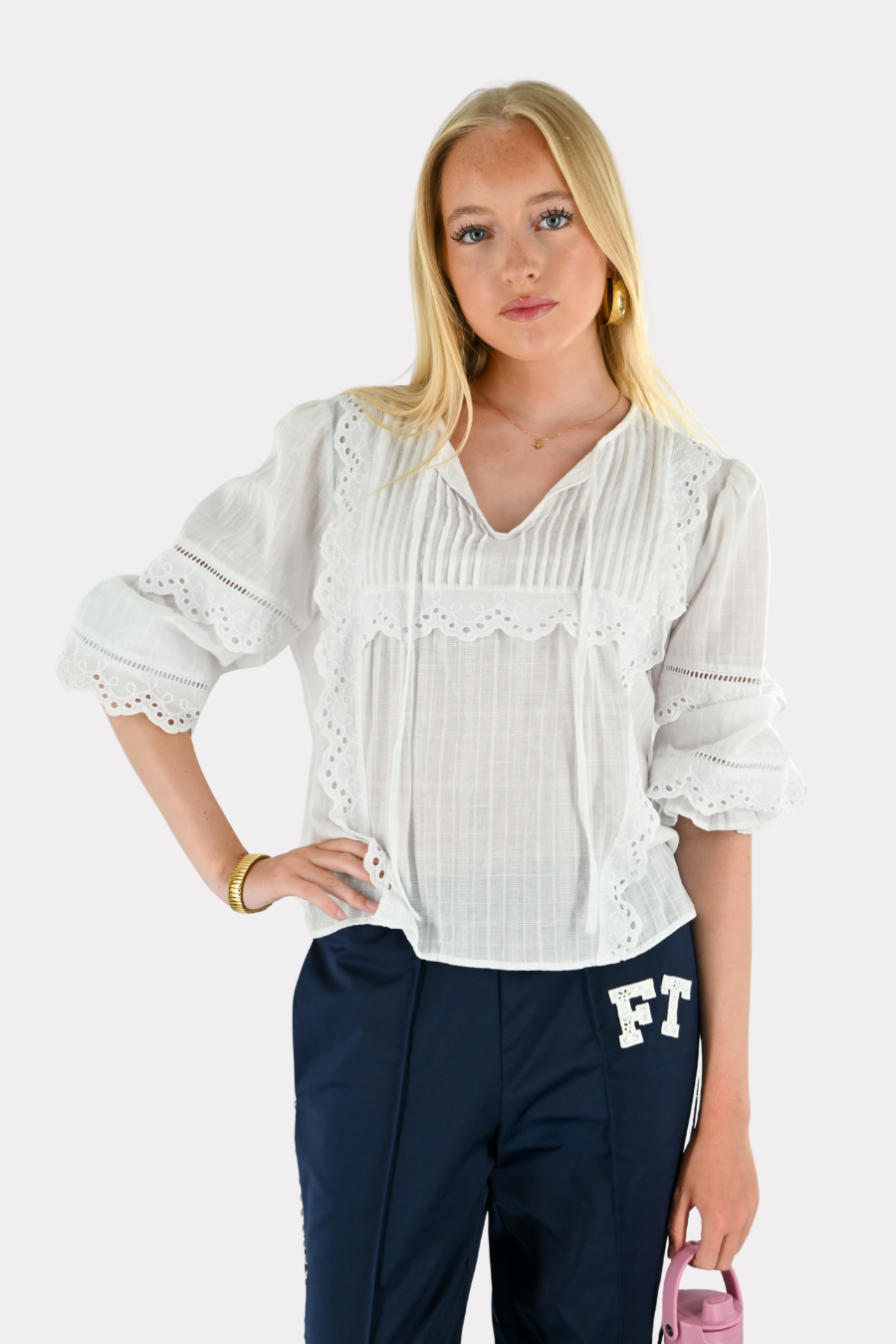 Anne blouse - white