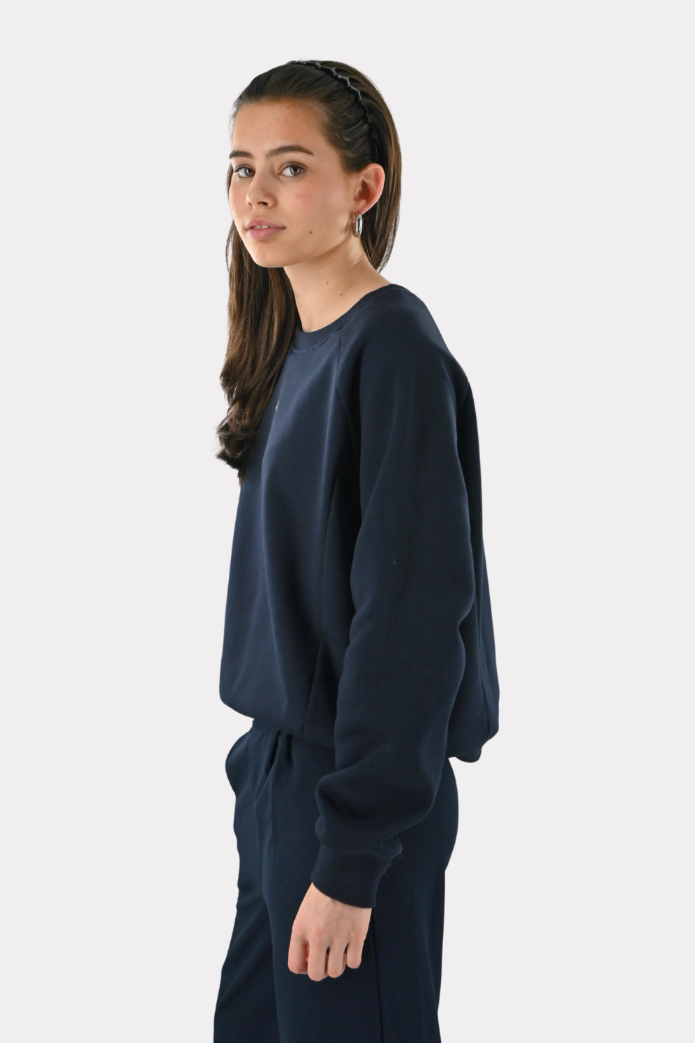 Tiger Crewneck-Pullover - Navy