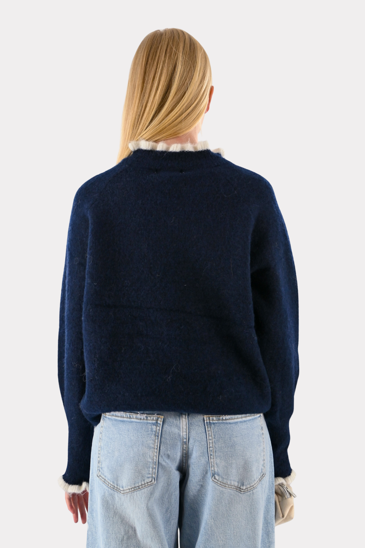 Blair pearl knit - navy