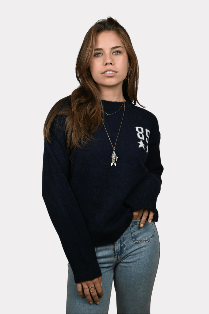 1989 knit - navy/wit - 4