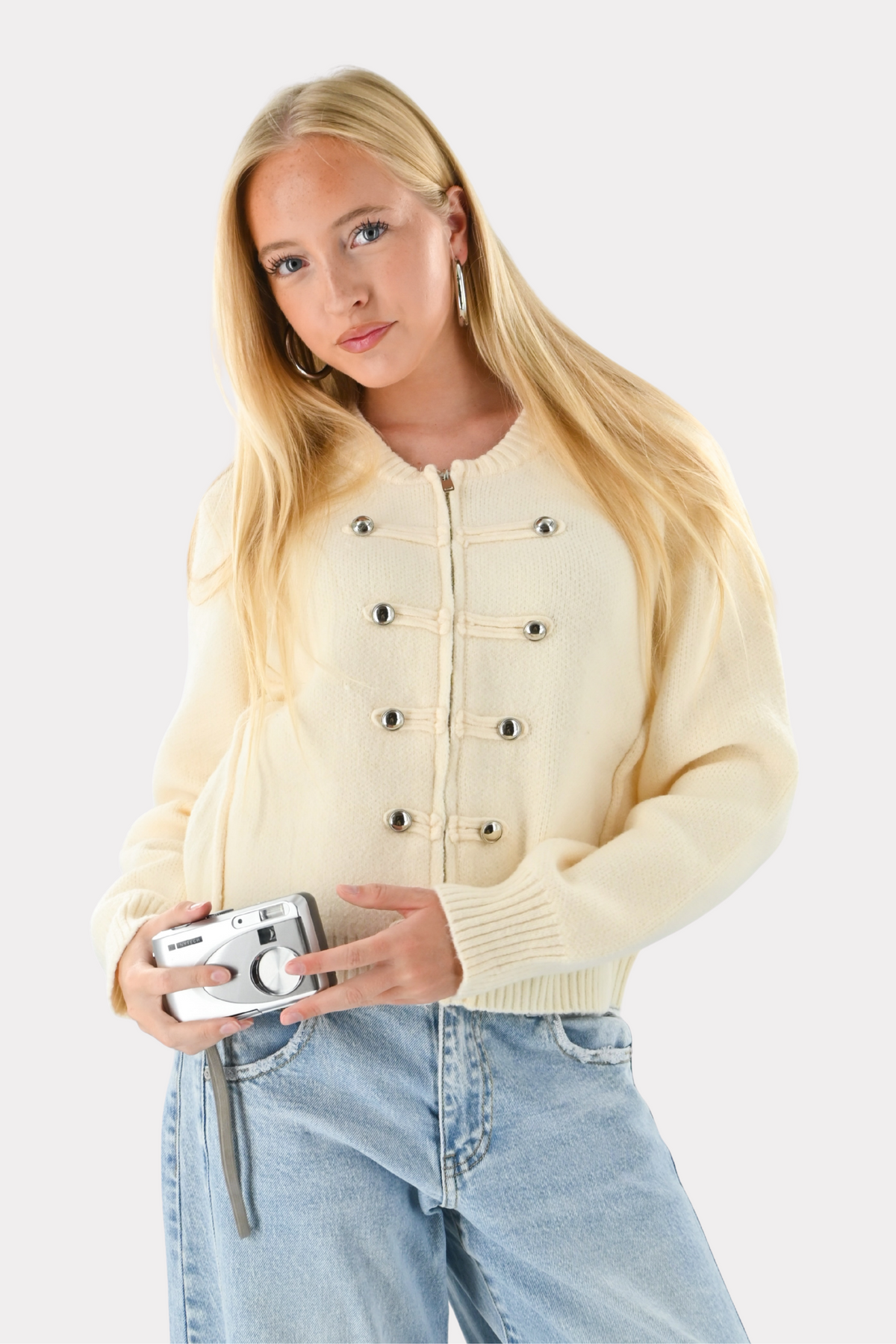 Tara captain zippé - beige