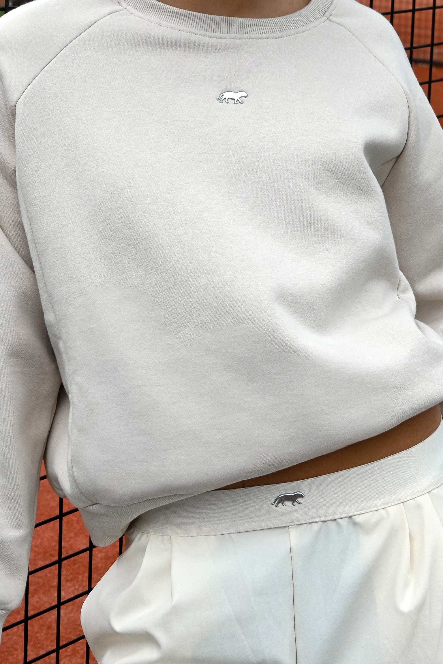 Tiger crewneck - creme