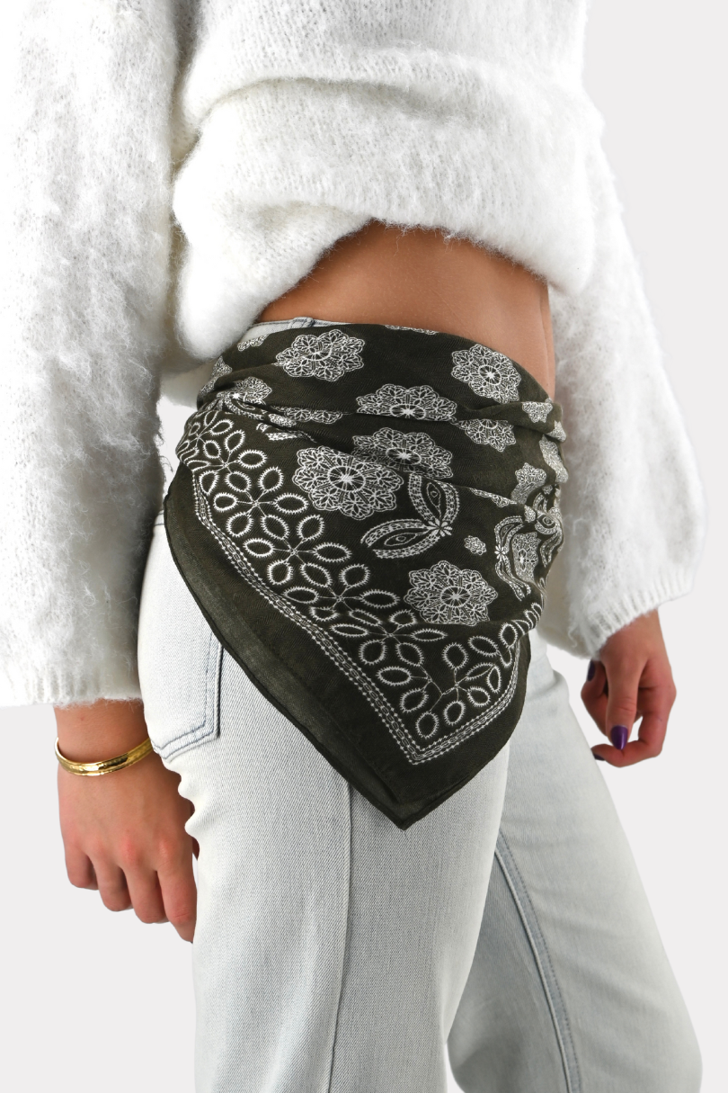 Cinnamon kiss scarf - brown