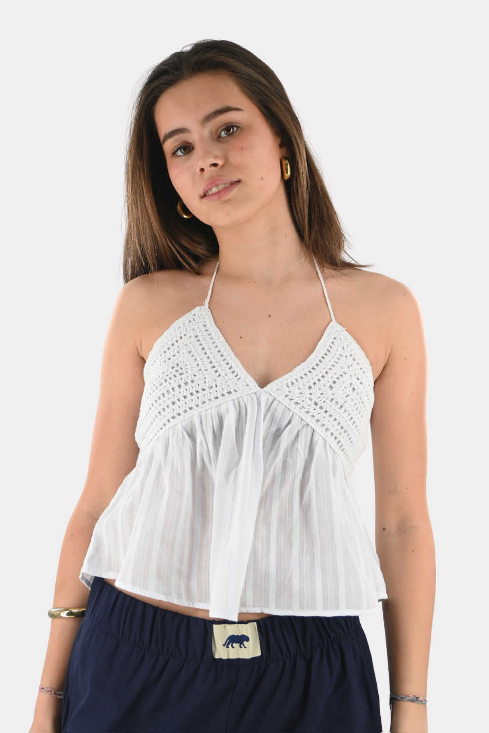 [photo_size]Lot is 1.74m lang en draagt maat S/M.[/photo_size]