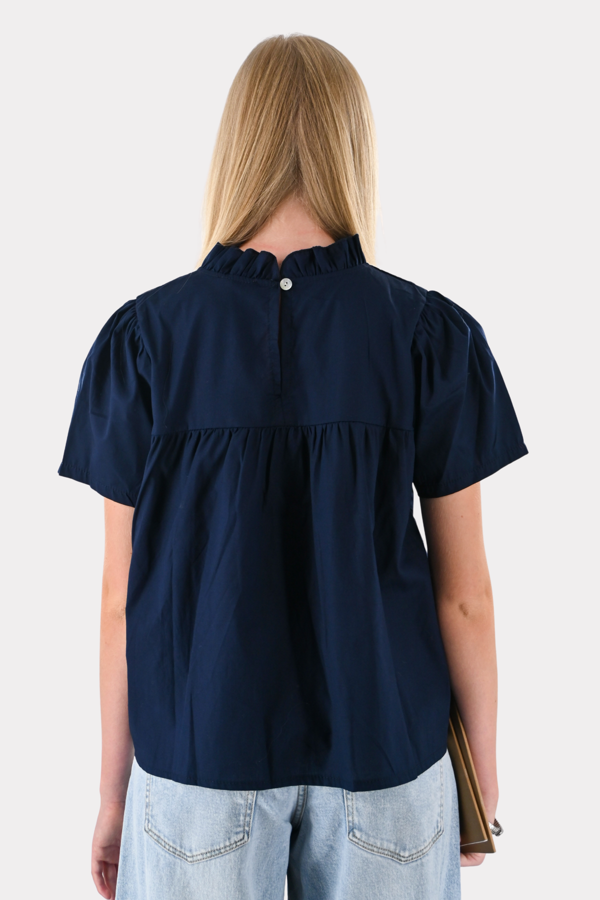 Serena blouse - navy
