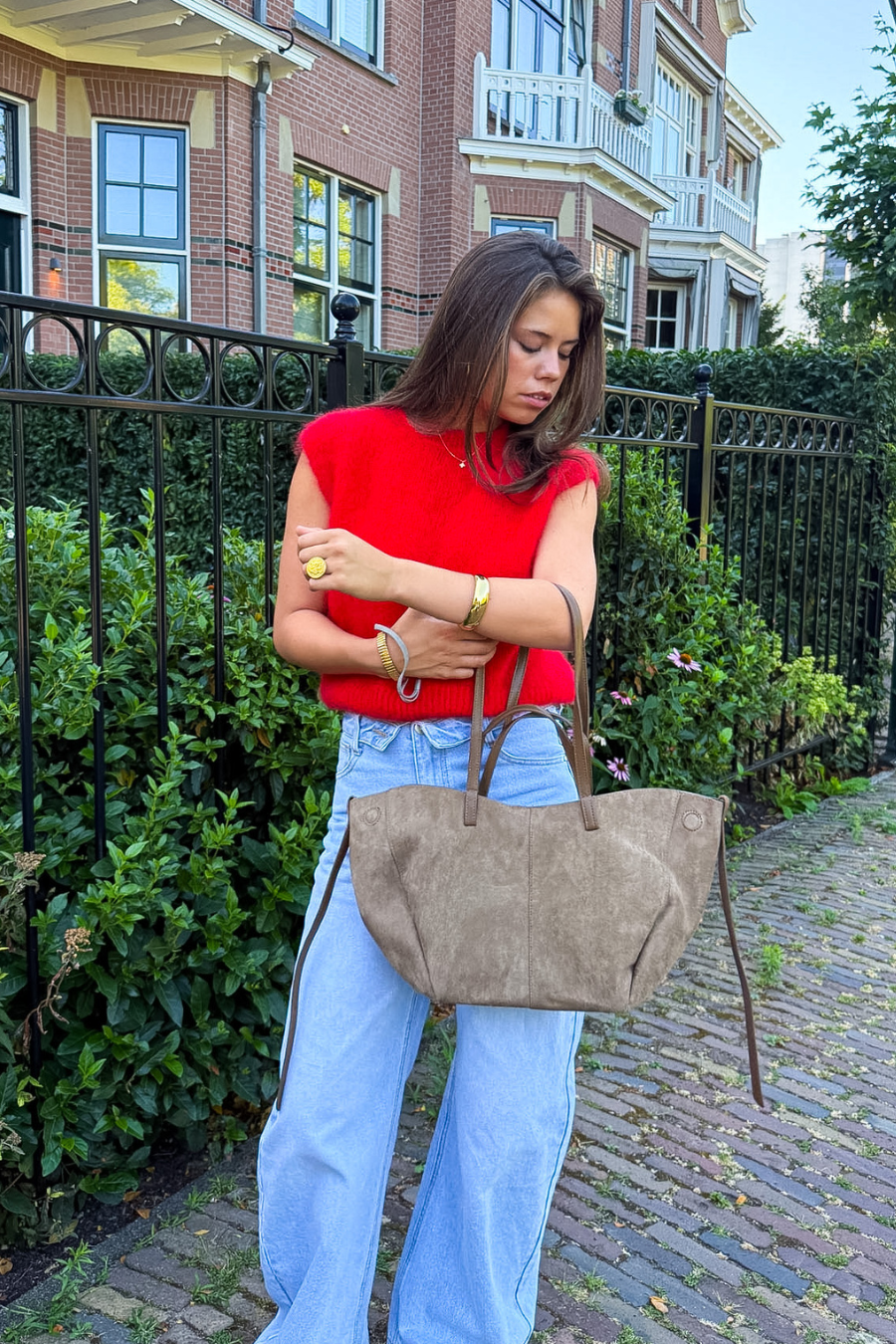 Signature bag - camel