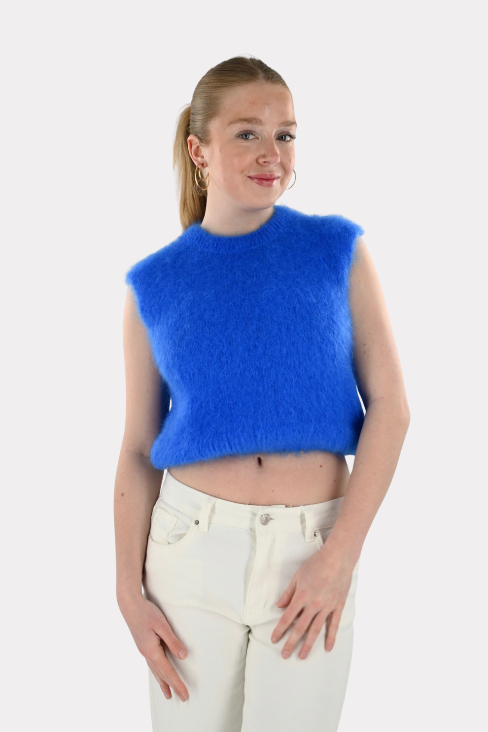 Soft classic knit  - cobalt