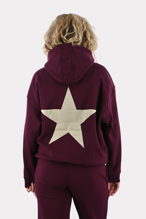 Tiger-star-hoodie-lounge-bordeaux-Fashiontiger-4