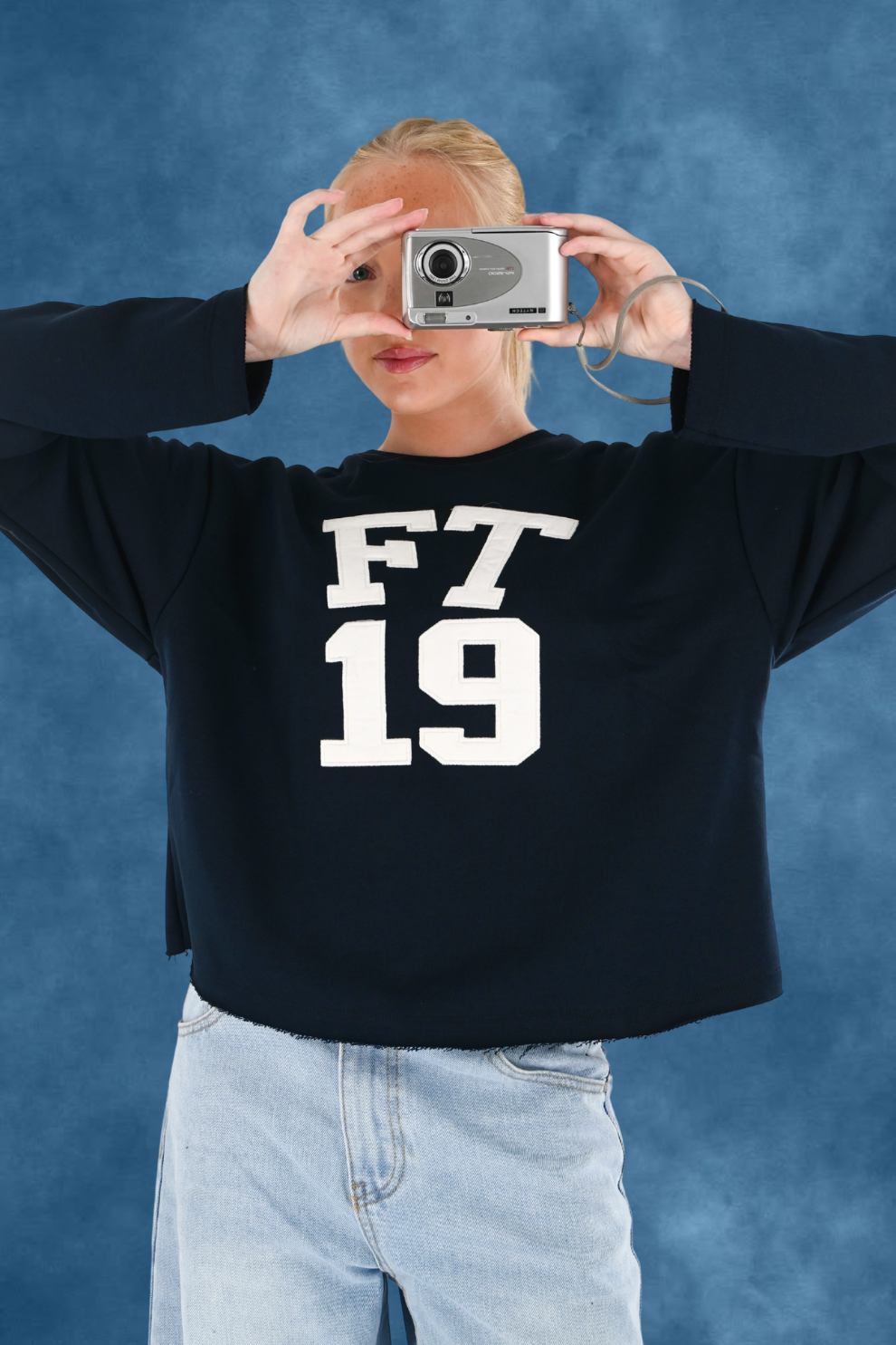 College top - navy