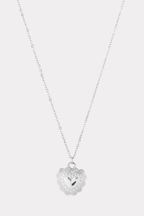 Somebody to love necklace - silver