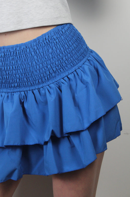 Cobalt skort - blauw