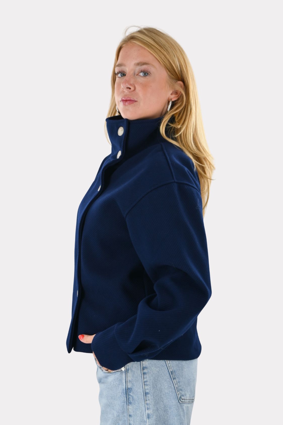 Olivia-Jacke - Marineblau