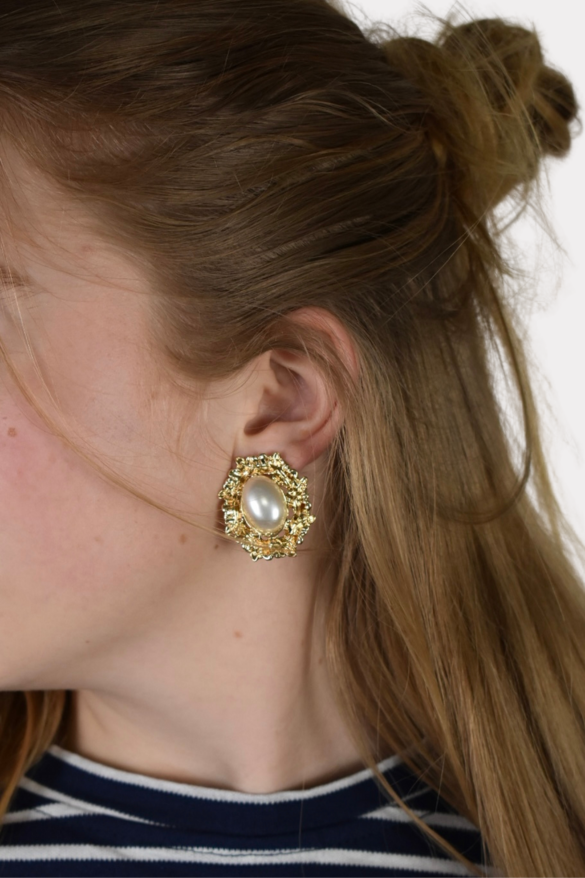 Vintage earrings - gold