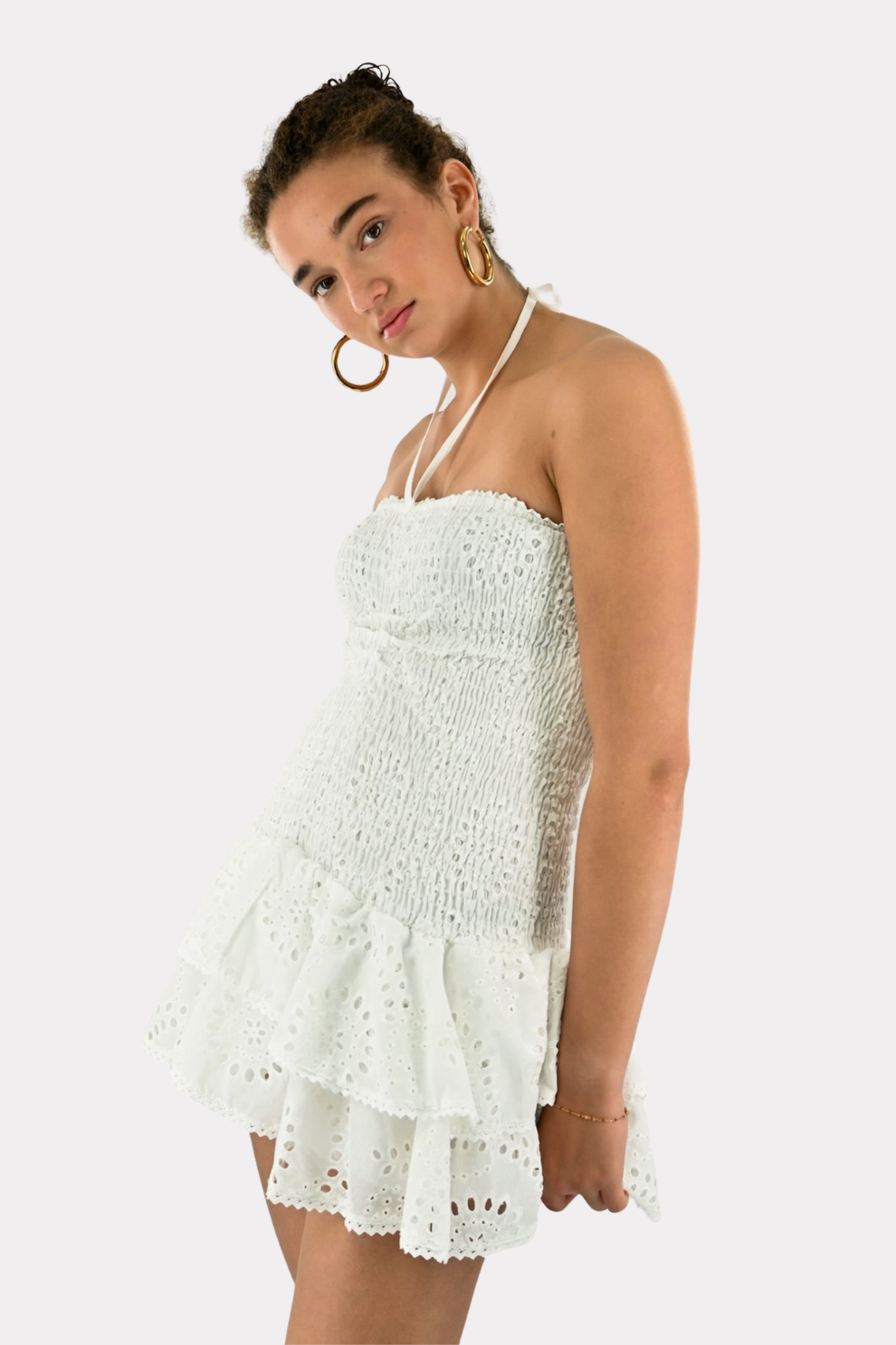 Sommer-Crush-Kleid - weiß