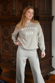 Wellness club knit - taupe