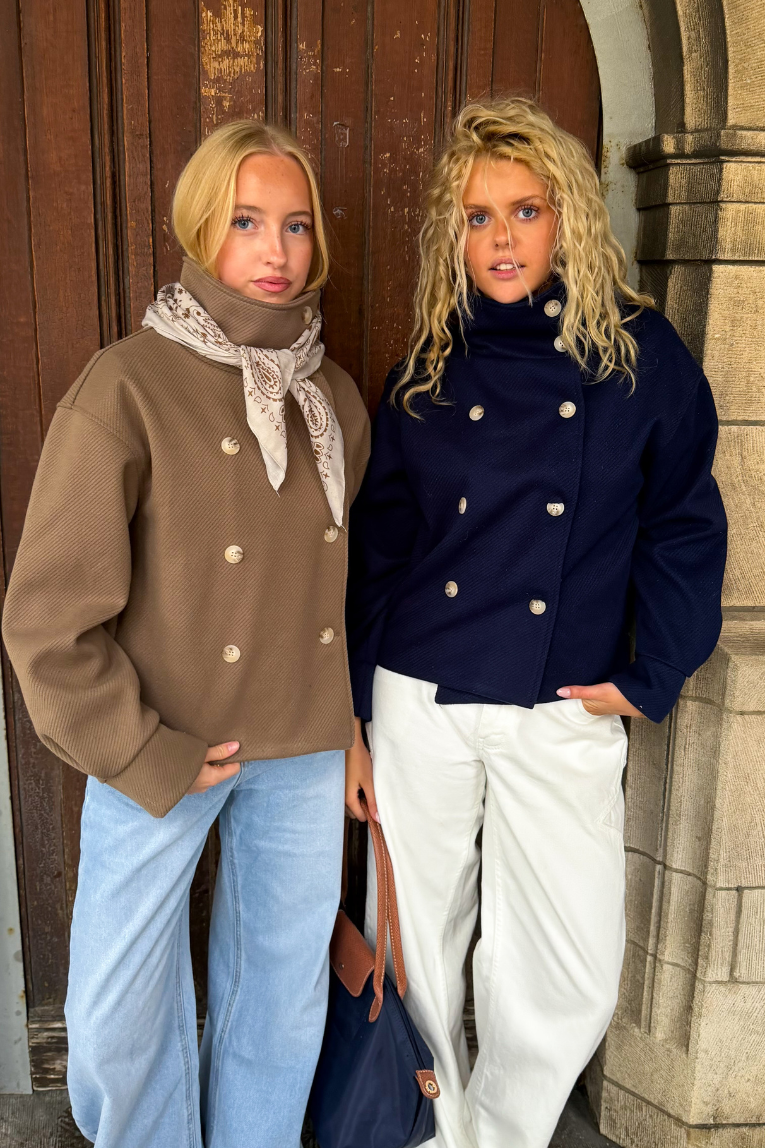 Olivia-Jacke - Marineblau