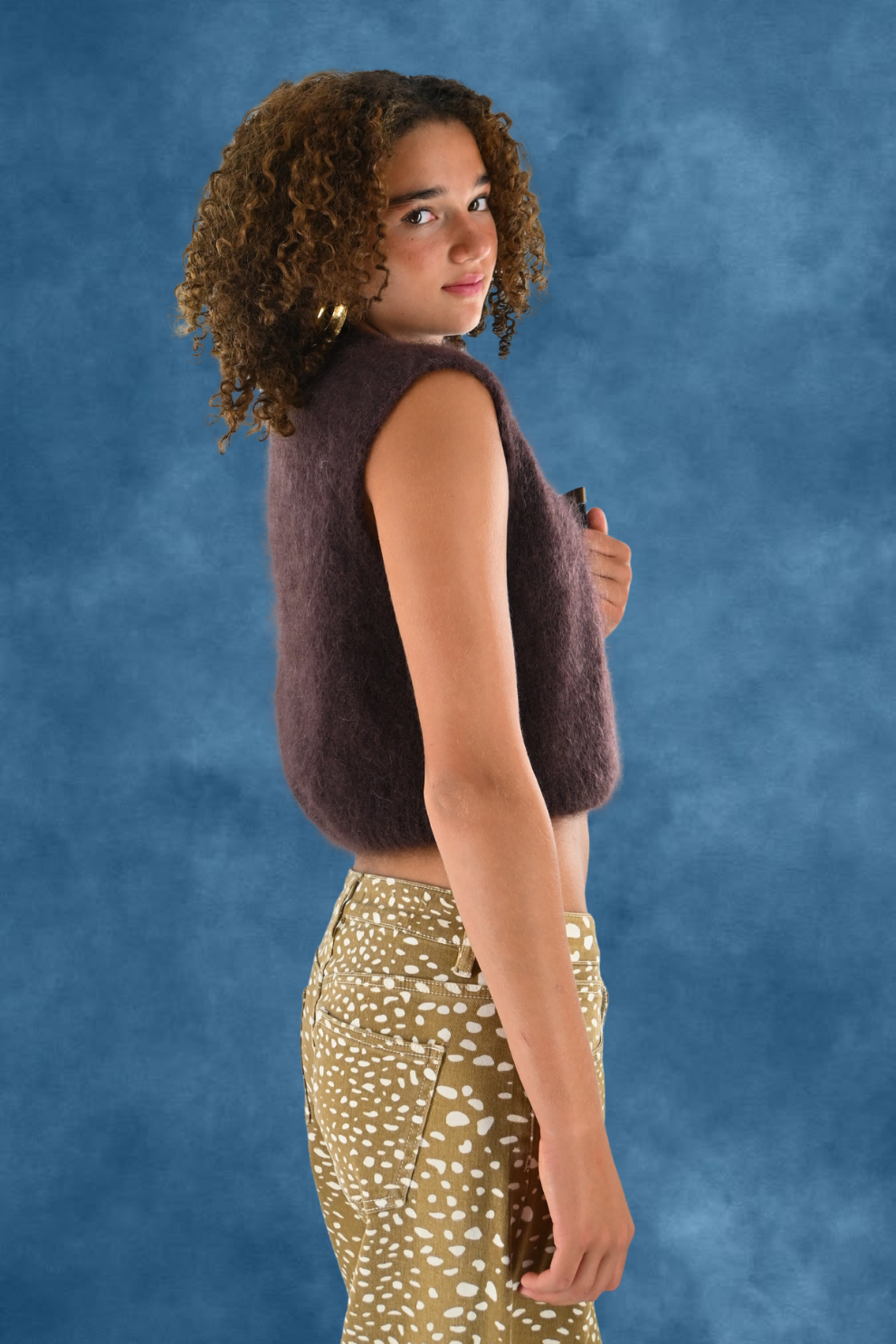 Maille super douce - brun