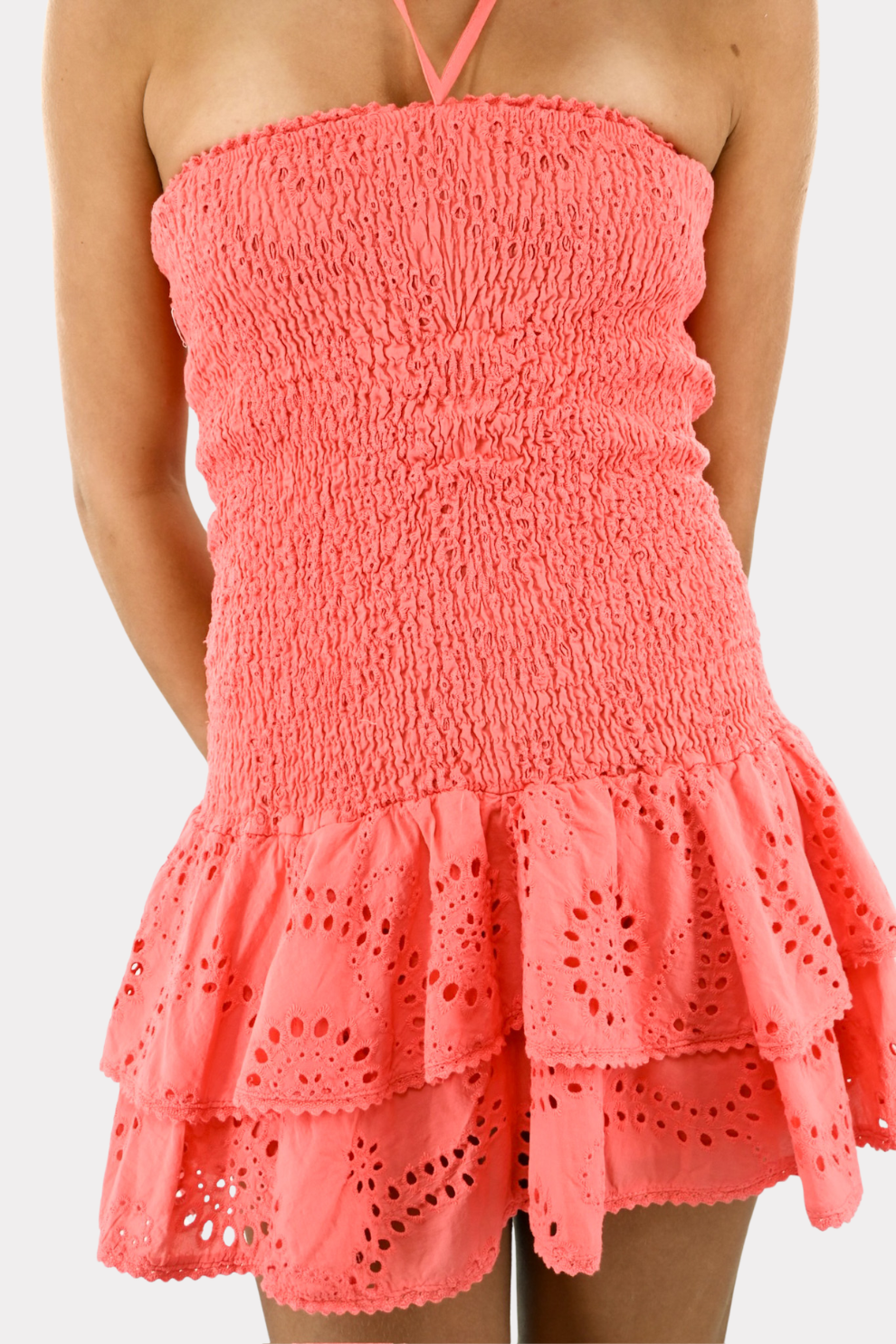 Summer Crush Kleid - Koralle